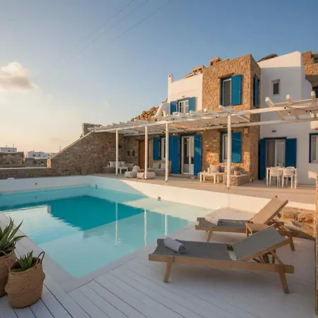 Villa Mykonos For 8 With Pool