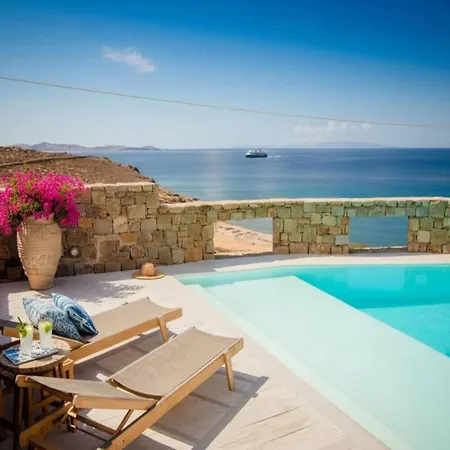 Mykonos For 8 With Pool Villa Mykonos Town