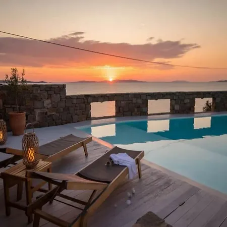 Mykonos For 8 With Pool Villa Mykonos Town